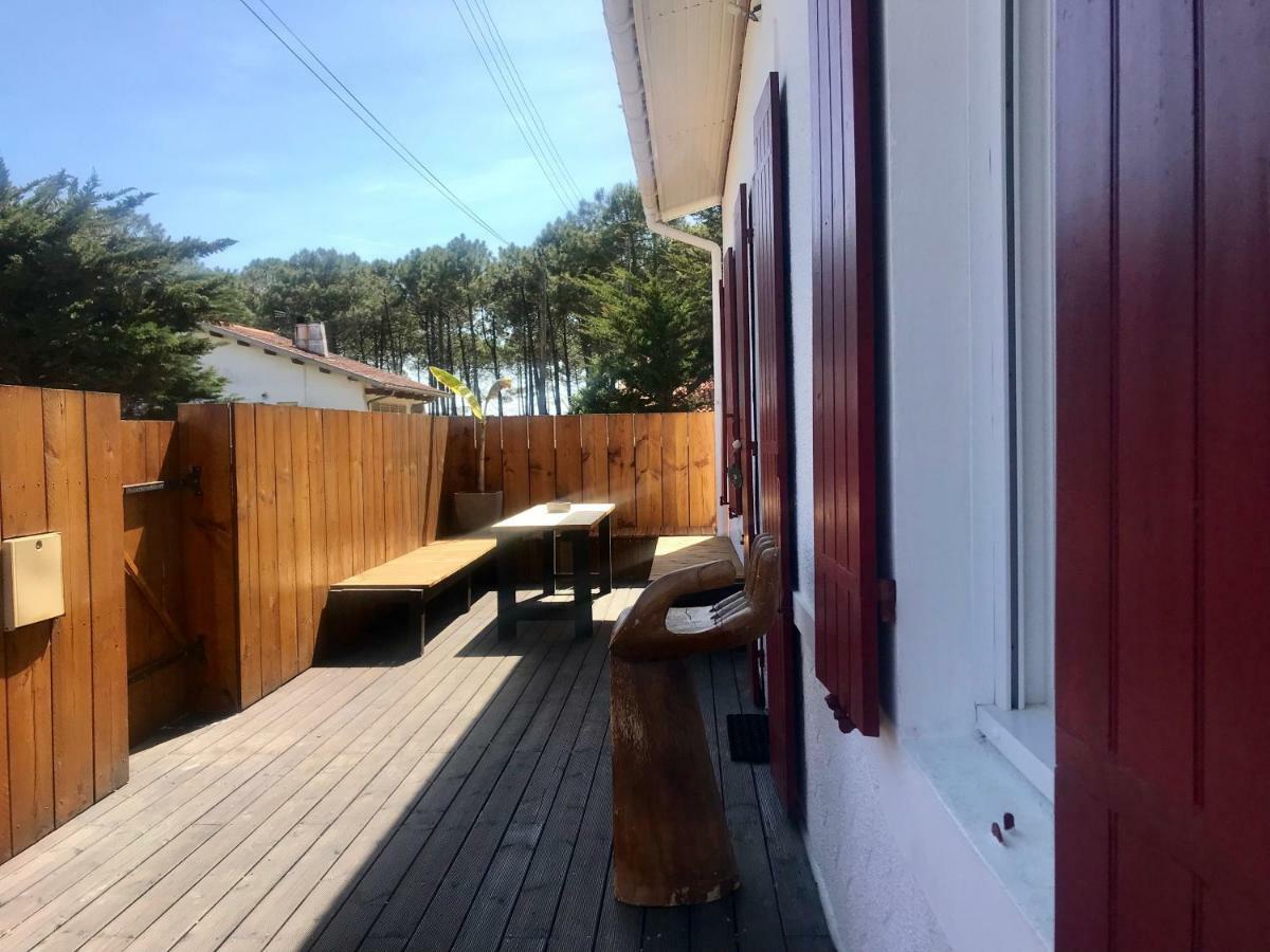 Maison à deux pas de l'océan Biscarrosse-Plage Exterior foto